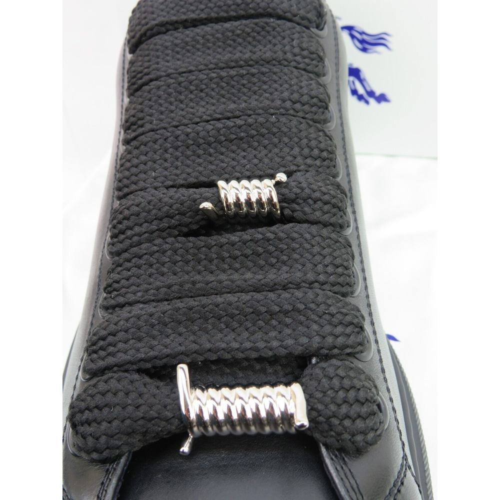 NIB BURBERRY RANGER BLACK LEATHER LACE UP HIKING BOOTS US 11 44 ITALY $990 - Picture 3 of 14